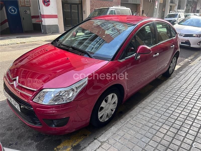 Usado Citroën C4 Exclusive 120 CV (88 kW) 2010 Rojo Berlina