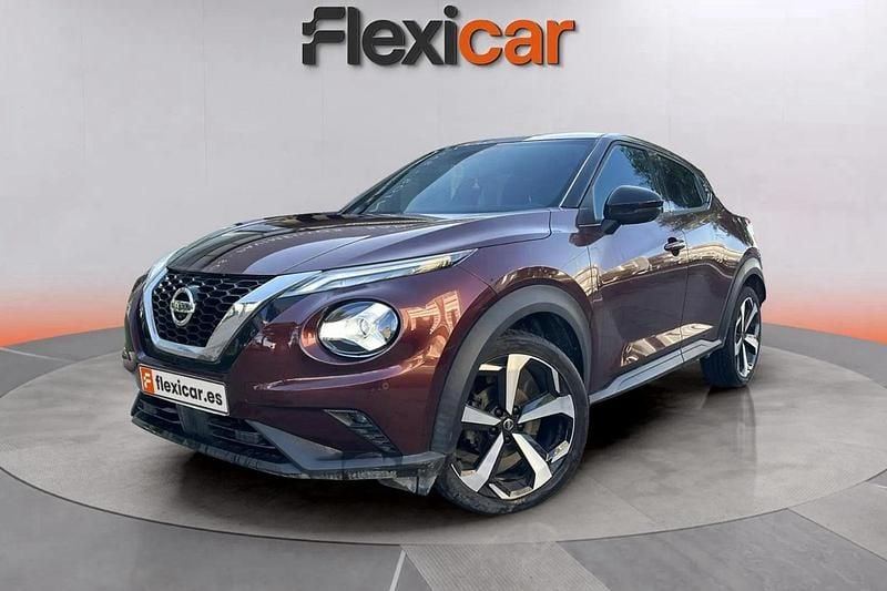 Granate Usado 2021 Nissan Juke Tekna SUV | 17.990 € (Buen precio) - Imagen 1/4