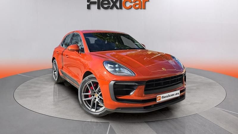Usado Porsche Macan S 381 CV (280 kW) 2022 Naranja SUV