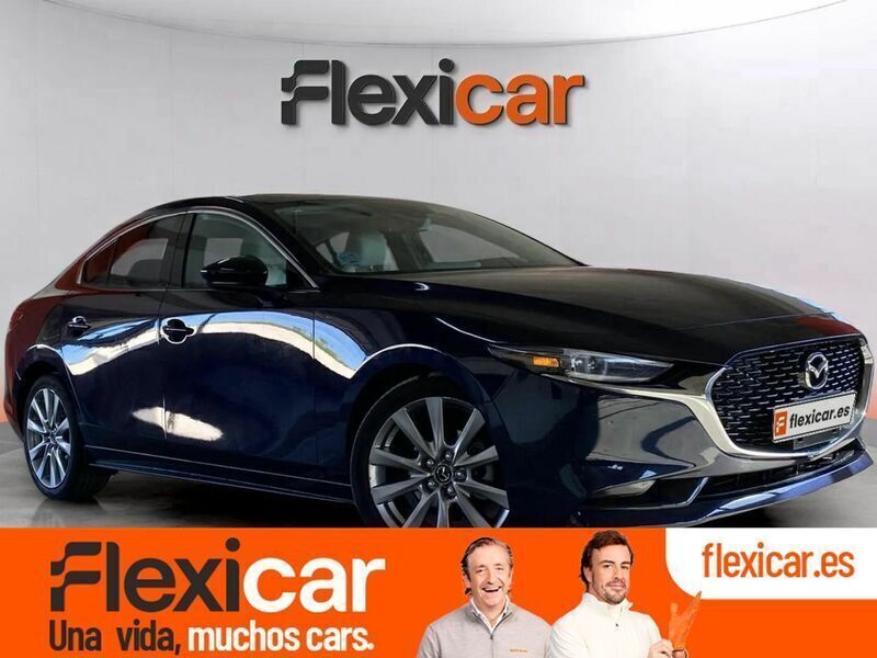 Azul Usado 2021 Mazda 3 Berlina | 24.290 € (Caro) - Imagen 1/4