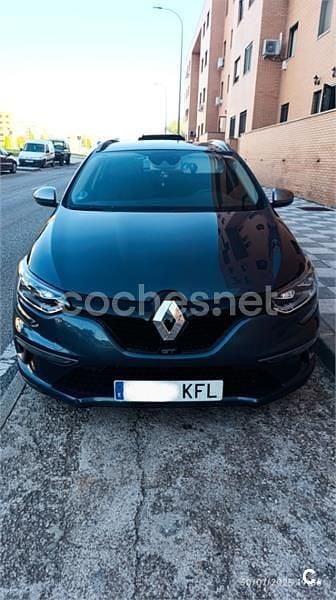 Azul Usado 2017 Renault Mégane GrandTour GT Familiar | 17.900 € (Un poco caro) - Imagen 1/4