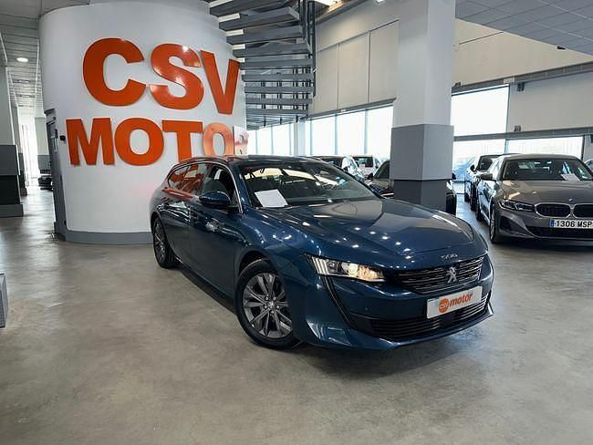 Usado Peugeot 508 SW Active 131 CV (96 kW) 2022 Azul Familiar
