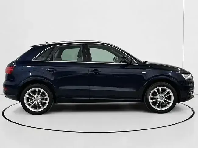 Käytetty Audi Q3 S-Line 140 HP (102 kW) 2014 Sininen Katumaasturi