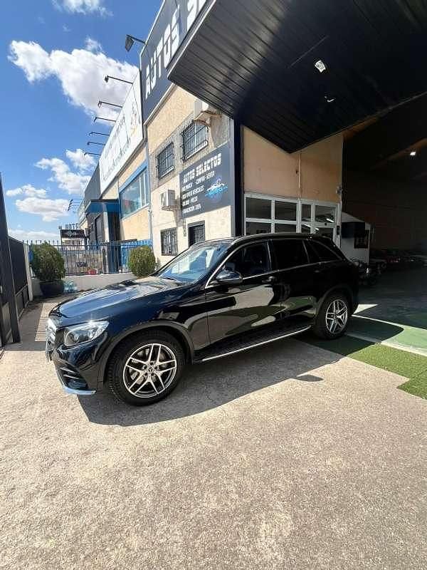 Usado Mercedes GLC220 170 CV (125 kW) 2018 Negro SUV