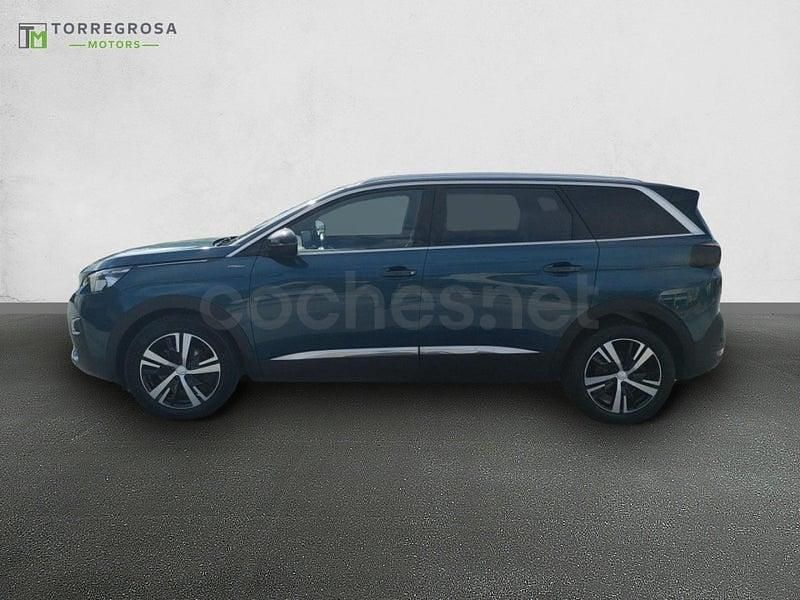 Usado Peugeot 5008 GT-line 130 CV (95 kW) 2020 Verde SUV