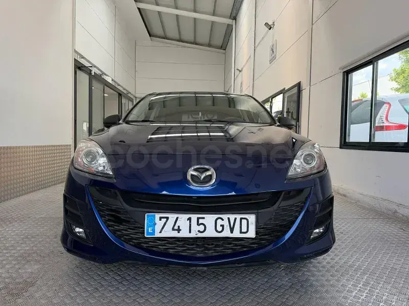 Usado Mazda 3 Style 109 CV (80 kW) 2010 Azul Berlina