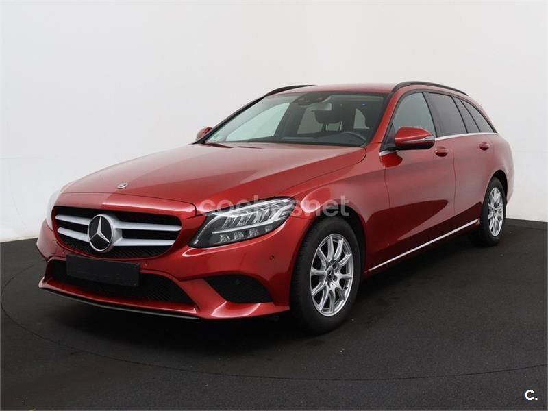 Rojo Usado 2020 Mercedes C200 Familiar | 20.630 € (Super precio) - Imagen 1/4
