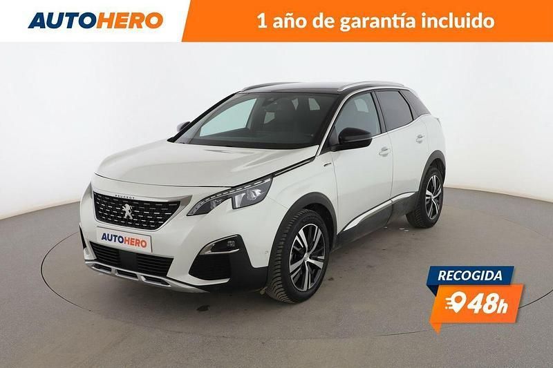 Blanco Usado 2019 Peugeot 3008 GT-line SUV | 16.799 € (Precio justo) - Imagen 1/3