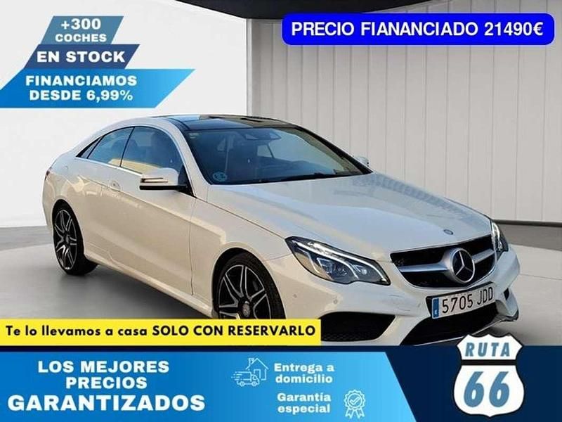 Usado Mercedes C250 204 CV (150 kW) 2015 Blanco Coupe