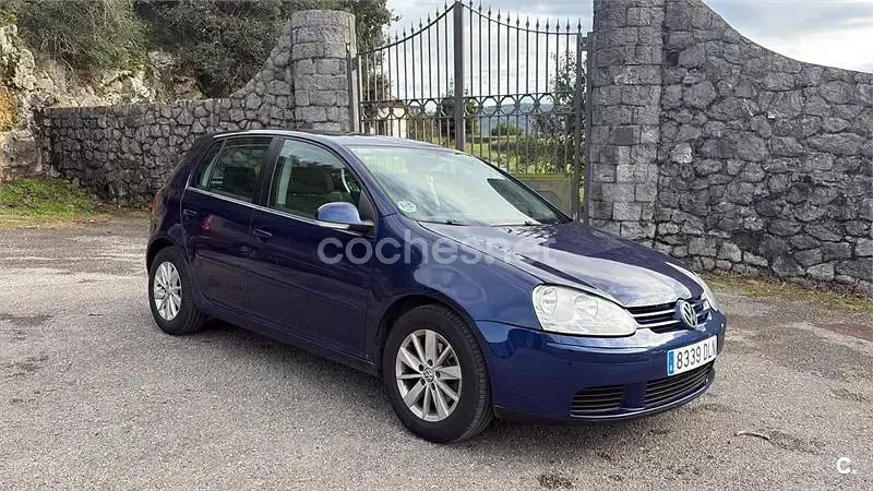Usado VW Golf Plus Cross Sportline 102 CV (75 kW) 2005 Azul Monovolumen