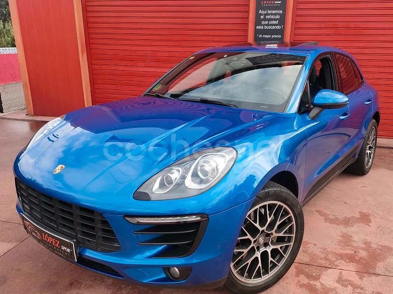 Azul Usado 2016 Porsche Macan S SUV | 37.990 € (Precio justo) - Imagen 1/4