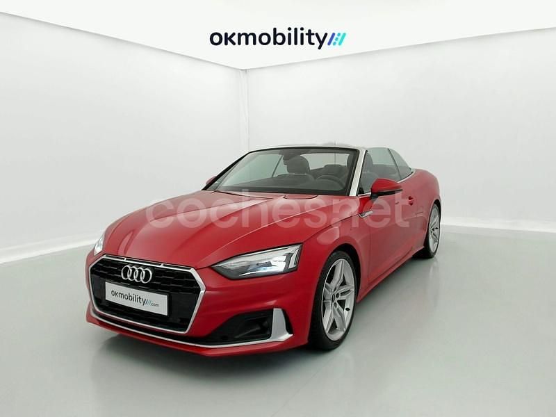 Rojo Usado 2021 Audi A5 Cabriolet Advanced Descapotable | 35.910 € (Super precio) - Imagen 1/4