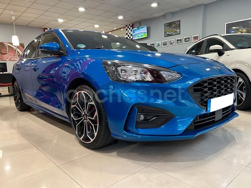 Usado Ford Focus ST-Line X 150 CV (110 kW) 2021 Azul Berlina