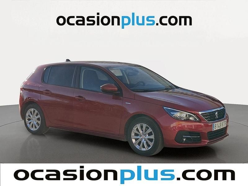 Usado Peugeot 308 Style 131 CV (96 kW) 2019 Rojo Monovolumen