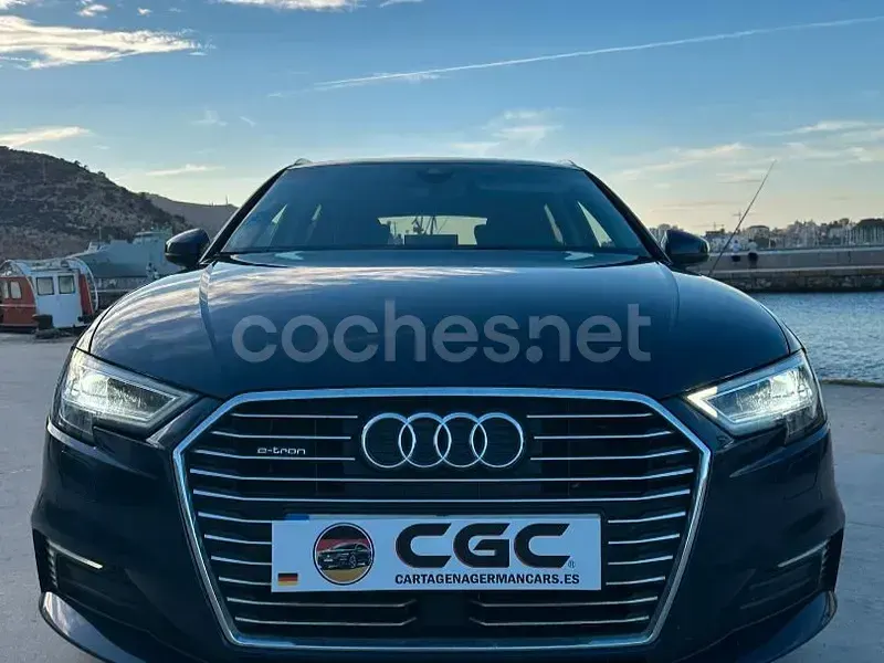Usado Audi e-tron Sport 204 CV (150 kW) 2020 Azul SUV
