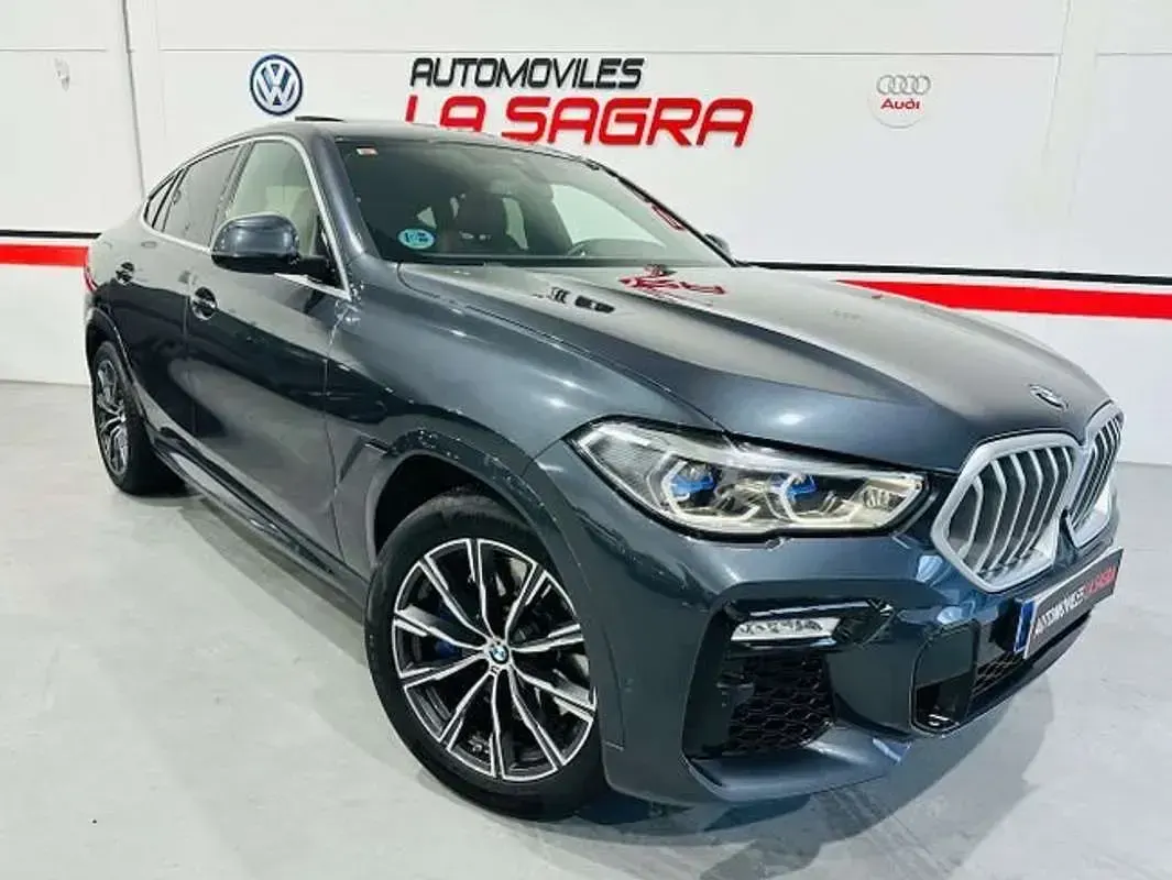 Usado BMW X6 M Sport 265 CV (194 kW) 2020 Gris SUV