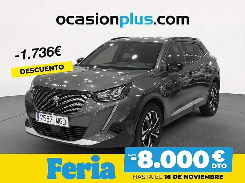 Gris Usado 2023 Peugeot 2008 Allure SUV | 15.690 € (Precio justo) - Imagen 1/4