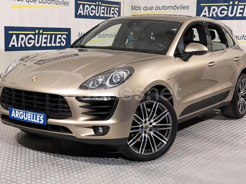 Beige Usado 2015 Porsche Macan S SUV | 39.490 € (Un poco caro) - Imagen 1/4