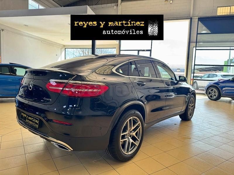 Usado Mercedes GLC220 194 CV (142 kW) 2019 Azul Coupe