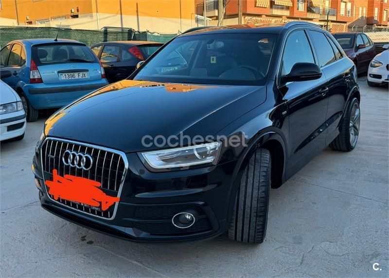 Negro Usado 2013 Audi Q3 SUV | 14.500 € (Buen precio) - Imagen 1/4