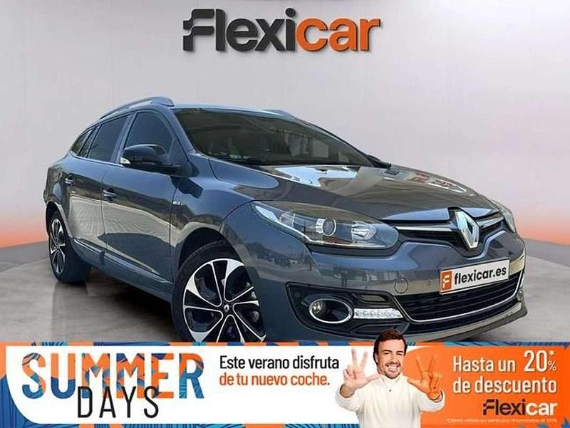 Gris Usado 2016 Renault Mégane GrandTour Bose Edition Familiar | 10.690 € (Super precio) - Imagen 1/4