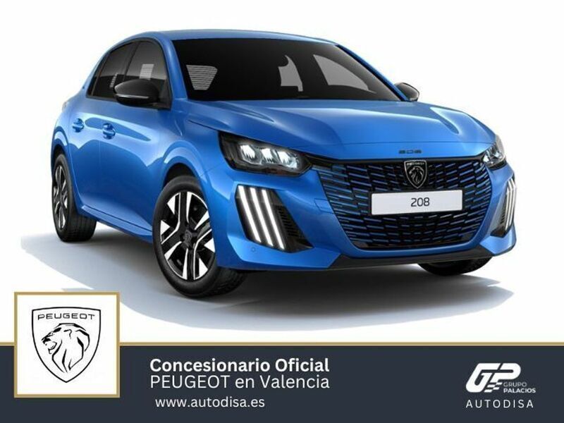 Azul Nuevo 2025 Peugeot 208 Allure Utilitario | 19.195 € (Precio justo) - Imagen 1/4