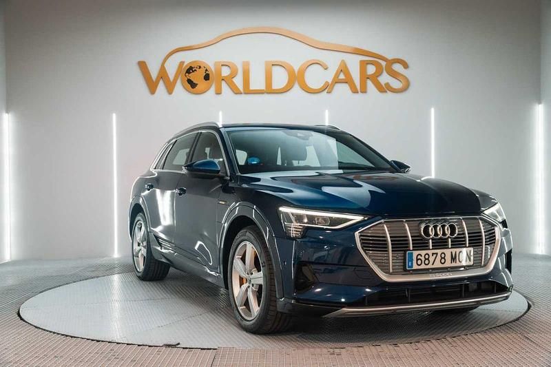 Usado Audi e-tron Advanced 300 kW (408 CV) 2022 Azul SUV