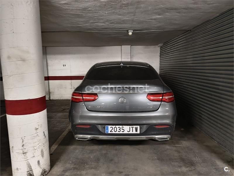 Usado Mercedes GLE350 258 CV (189 kW) 2016 Gris / plata Coupe