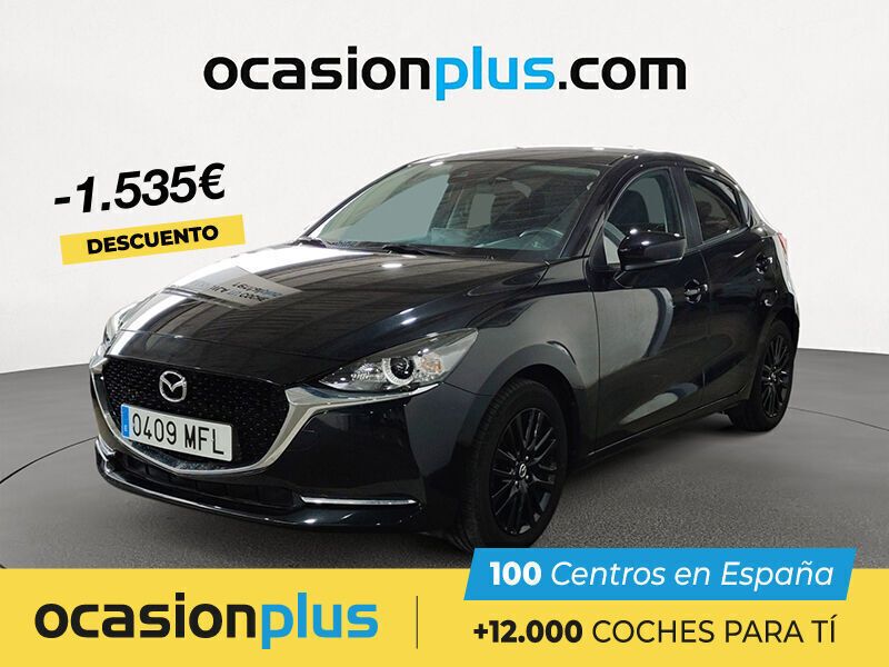 Negro Usado 2023 Mazda 2 Edition Berlina | 16.890 € (Precio justo) - Imagen 1/4