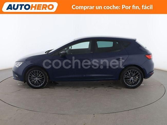 Usado Seat Leon CONNECT 110 CV (80 kW) 2016 Azul Berlina