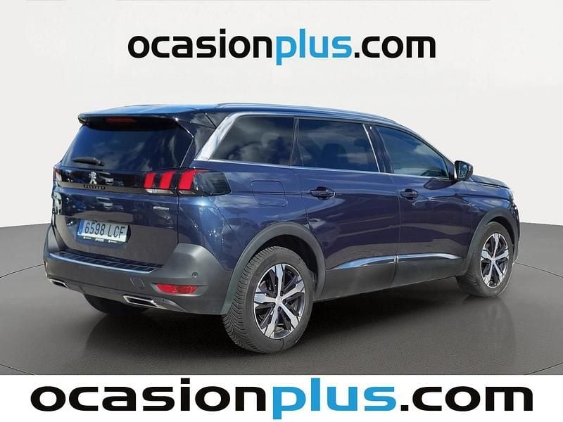 Usado Peugeot 5008 GT-line 181 CV (133 kW) 2019 Azul SUV