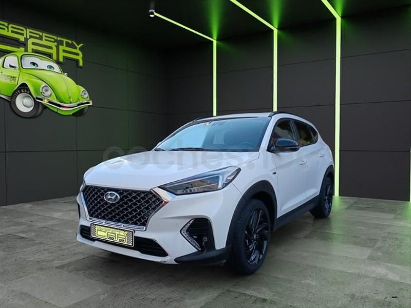 Usado Hyundai Tucson N Line 136 CV (100 kW) 2019 Blanco SUV