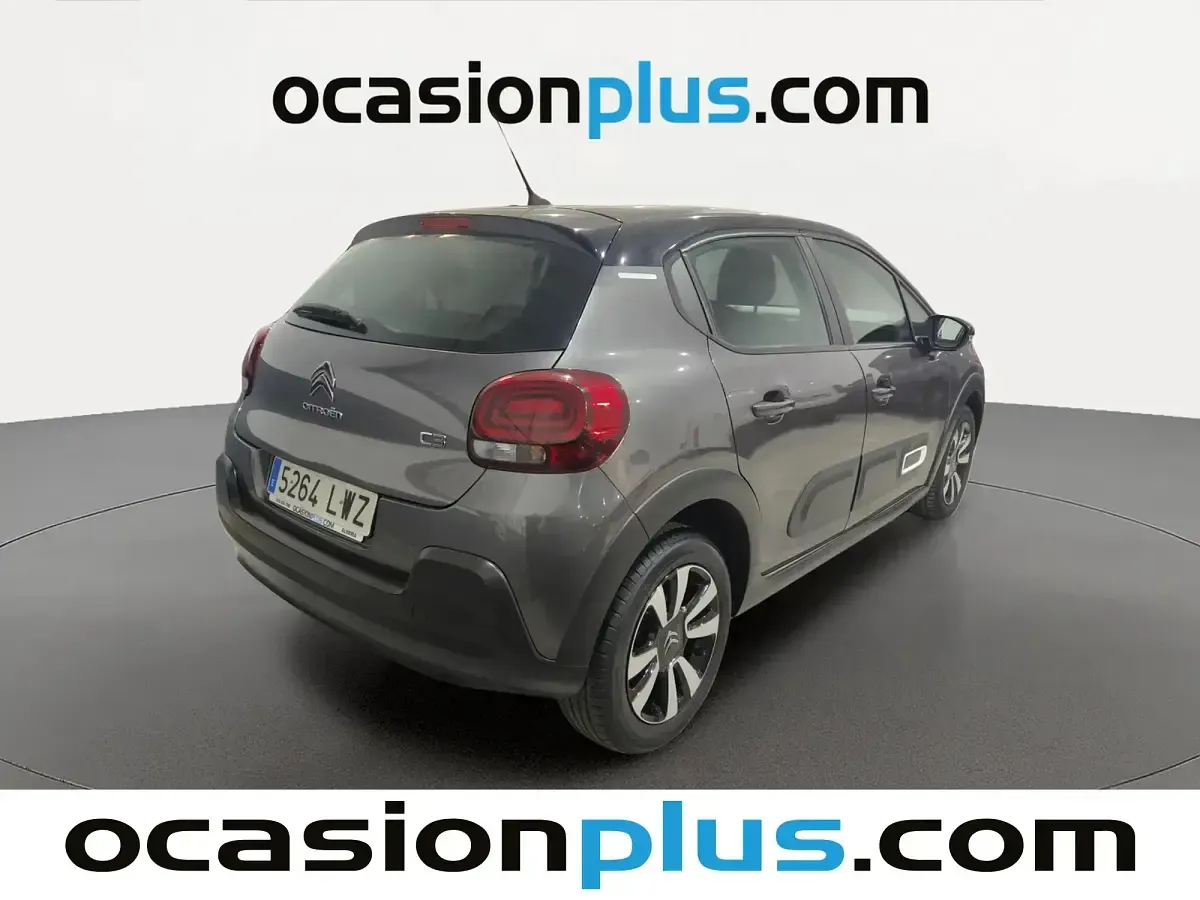 Usado Citroën C3 Feel 110 HP (80 kW) 2022 Cinzento Citadino
