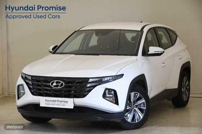 Atlas white Usado 2024 Hyundai Tucson SUV | 23.440 € (Buen precio) - Imagen 1/4