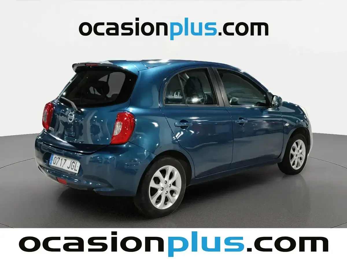 Usado Nissan Micra Acenta 80 CV (58 kW) 2015 Azul Utilitario