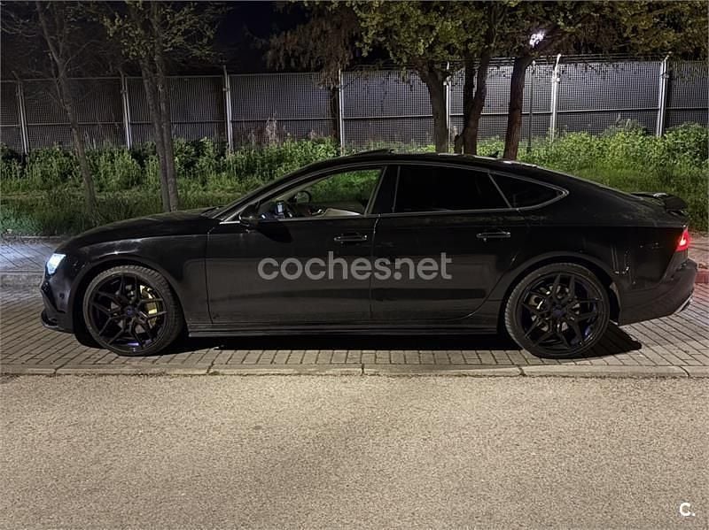 Usado Audi A7 Sportback 313 CV (230 kW) 2013 Negro Utilitario