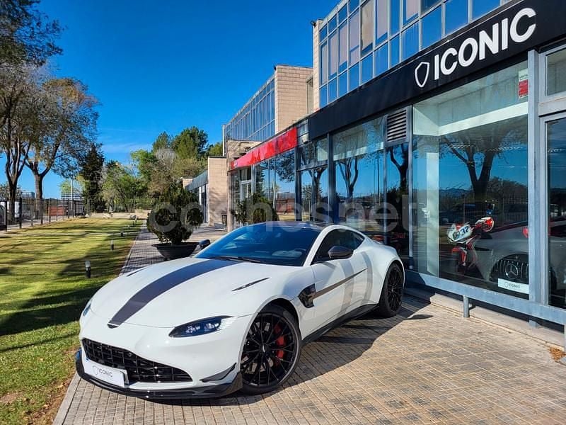 Blanco Usado 2021 Aston Martin V8 Vantage Coupe | 169.900 € - Imagen 1/4