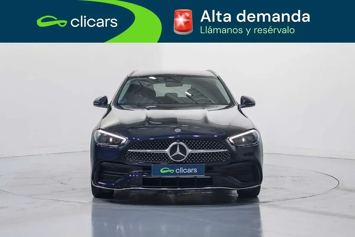 Usado Mercedes C220 200 CV (147 kW) 2022 Azul Familiar