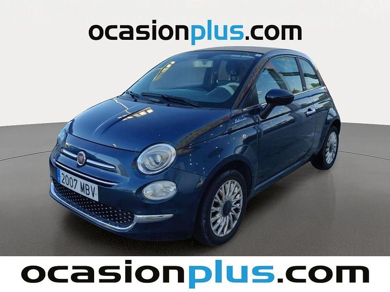 Azul Usado 2022 Fiat 500C Dolcevita Descapotable | 11.364 € (Buen precio) - Imagen 1/4
