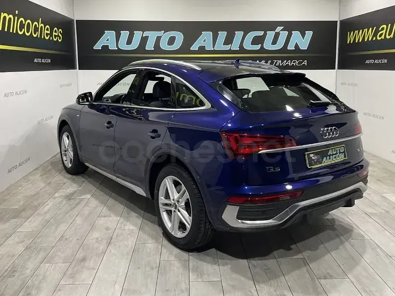 Usado Audi Q5 Sportback S-Line 163 CV (119 kW) 2023 Azul SUV