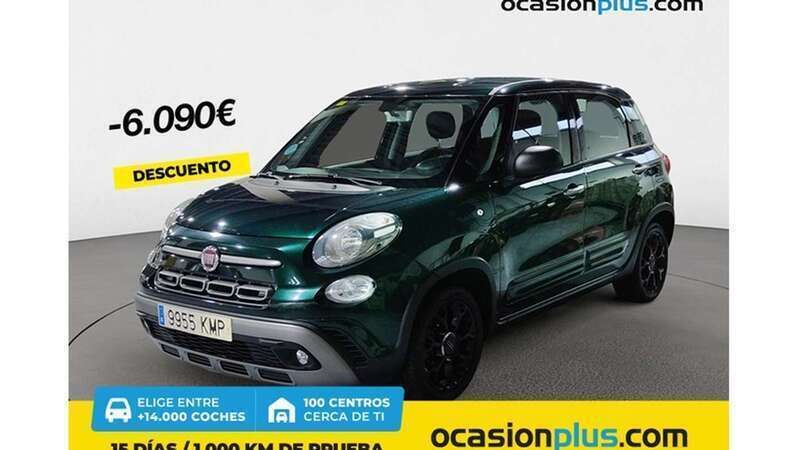 Verde Usado 2018 Fiat 500L Cross Monovolumen | 10.410 € (Precio justo) - Imagen 1/4