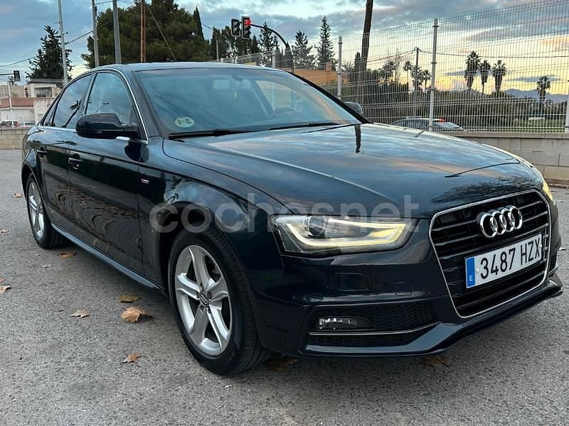 Negro Usado 2014 Audi A4 S-Line Berlina | 10.200 € (Un poco caro) - Imagen 1/4