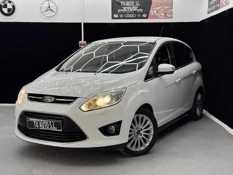 Usado Ford C-MAX Titanium 115 CV (84 kW) 2013 Blanco Monovolumen
