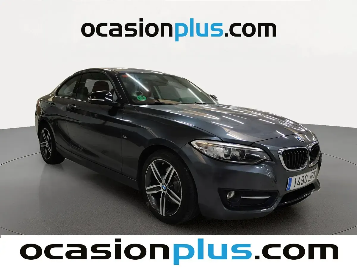 Usado BMW 220 Sport Line 190 CV (139 kW) 2016 Gris Coupe