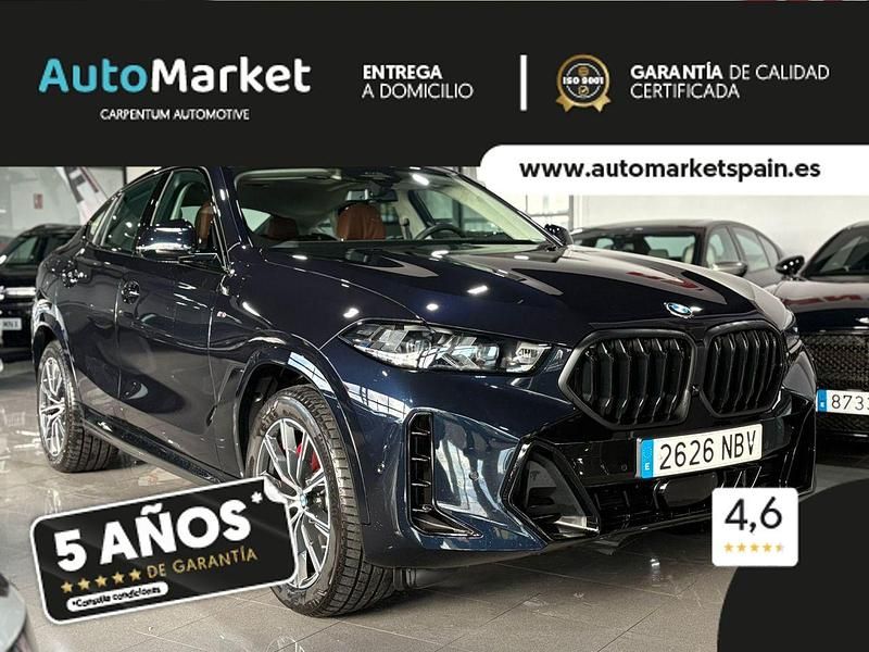 Azul Usado 2025 BMW X6 M Sport SUV | 99.800 € - Imagen 1/4