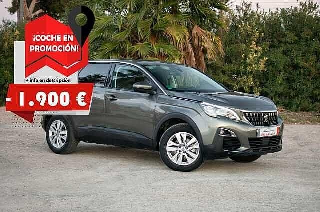 Gris Usado 2018 Peugeot 3008 Active SUV | 15.500 € (Buen precio) - Imagen 1/4
