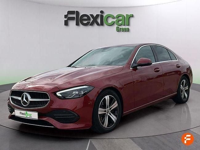 Usado Mercedes C200 163 CV (119 kW) 2023 Rojo Berlina