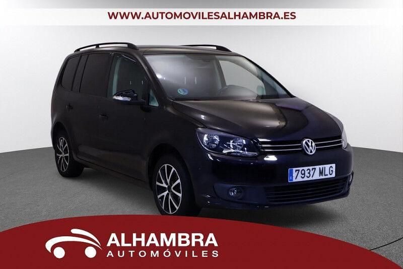 Usado VW Touran Advance 140 CV (102 kW) 2016 Negro Monovolumen