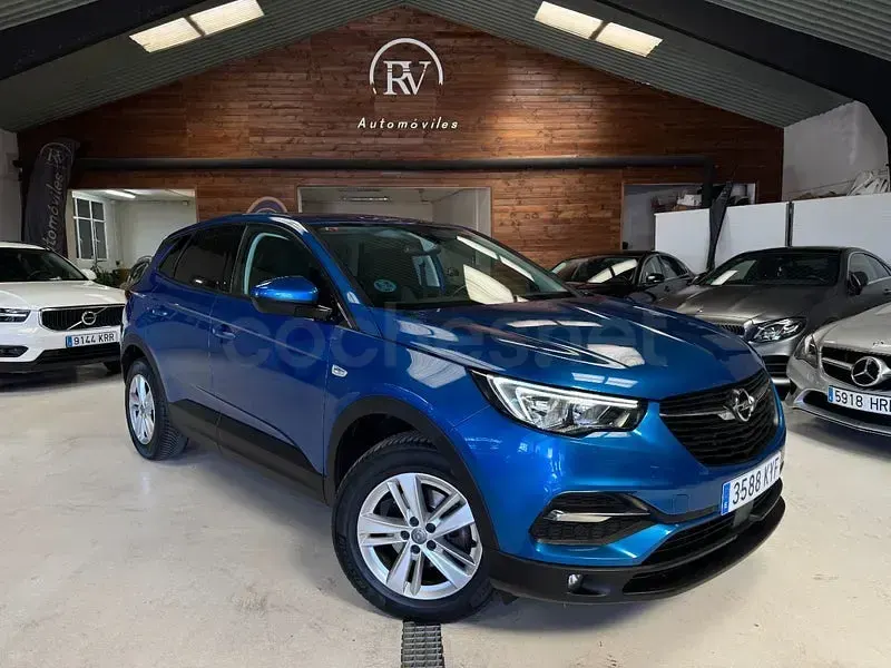 Usado Opel Grandland X Selective 130 CV (95 kW) 2019 Azul SUV