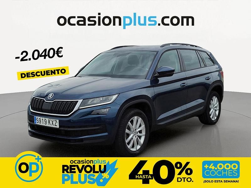 Usado Skoda Kodiaq Ambition 150 CV (110 kW) 2019 Azul SUV